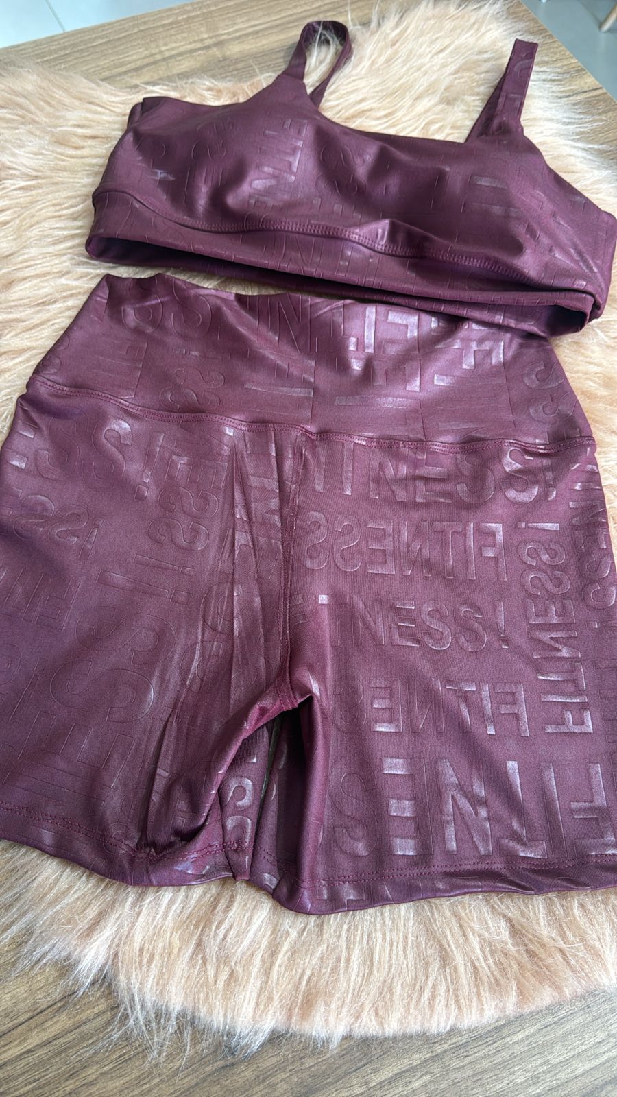Conjunto Fitness Texturizado