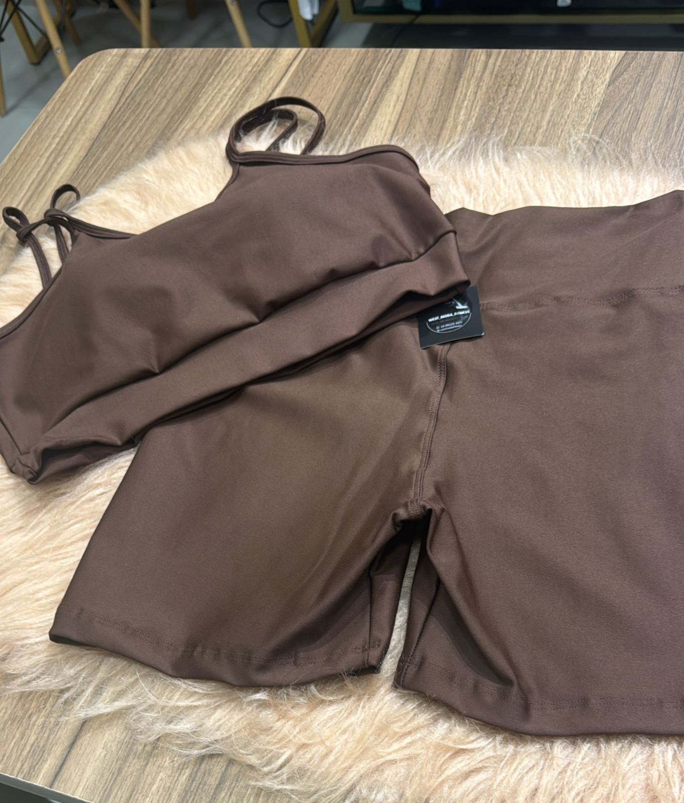 Conjunto Top Alça Dupla